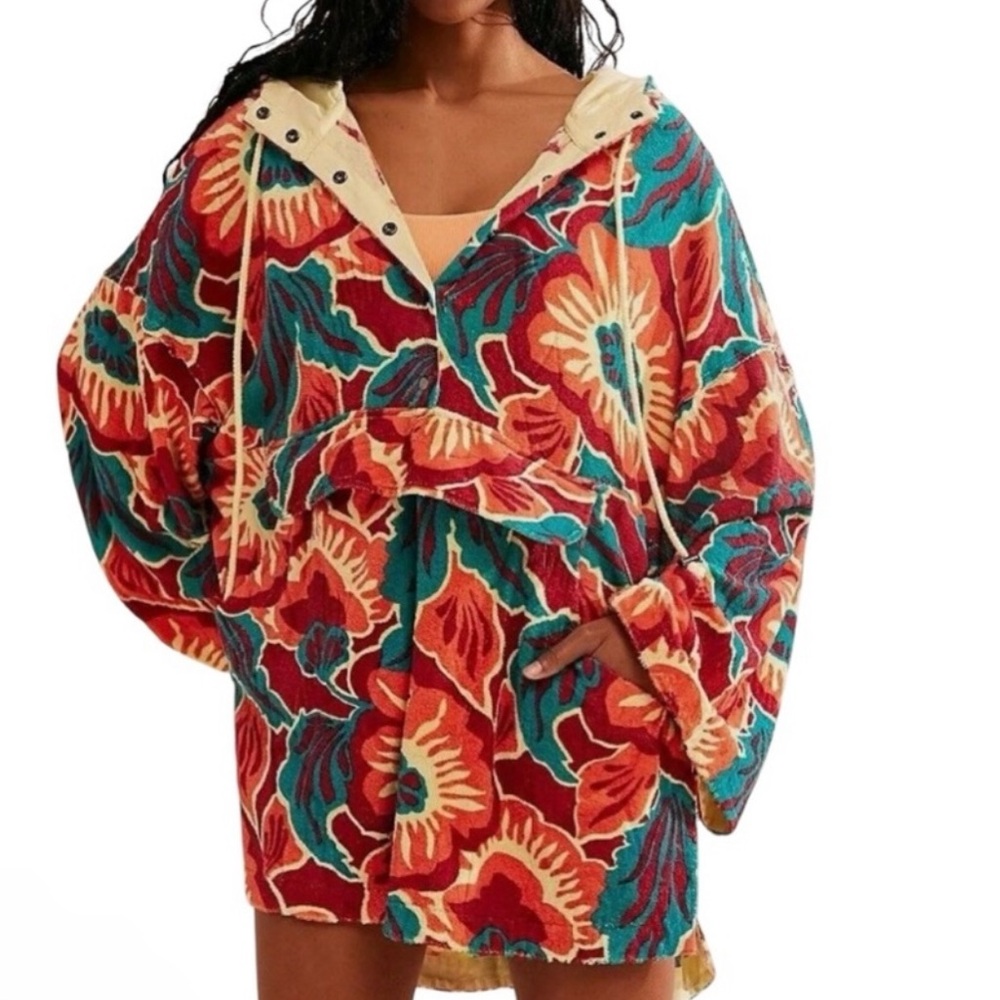 Free People / Pullover Hoodie / Boho OVERSIZED NWOT XS TO XL
